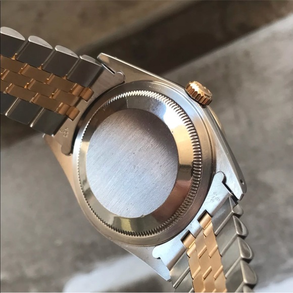 Men’s two tone Datejust diamond dial bezel - Picture 4 of 6